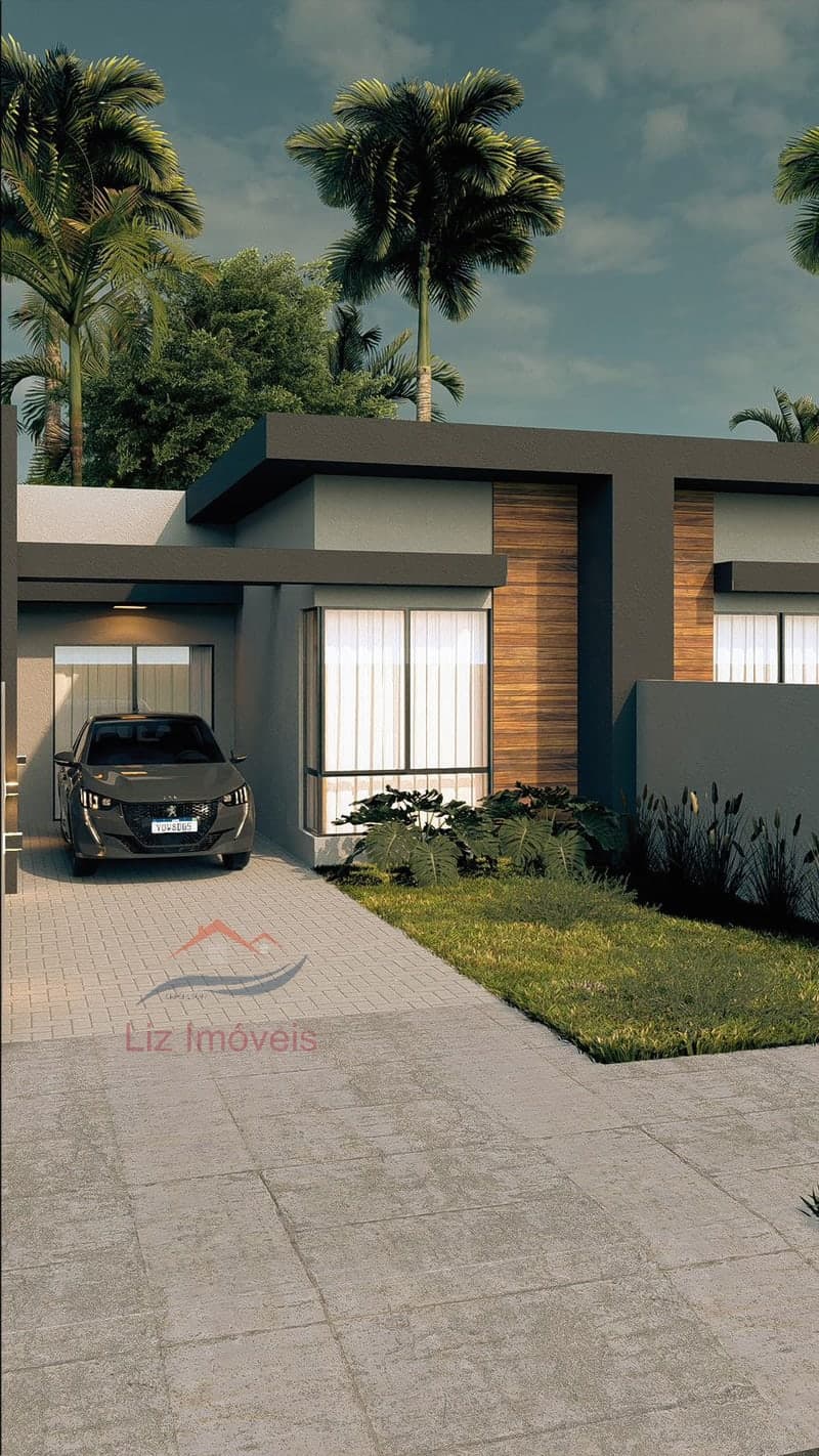 Casa com 3 quartos em Araucária com ótimo padrão de acabamento