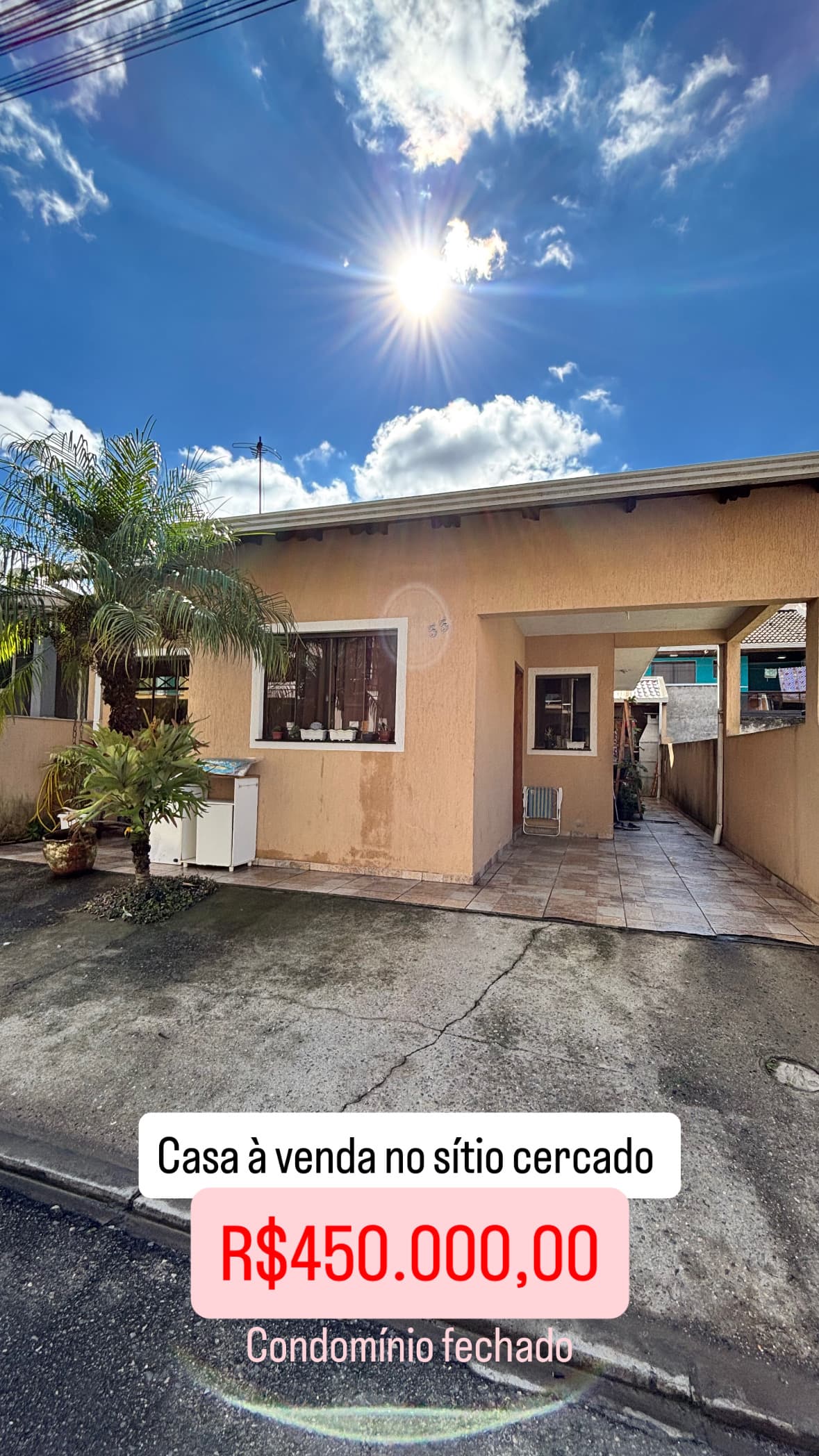 Casa no sítio cercado com 3 quartos - Foto 2