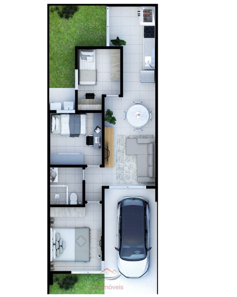 Casa com 3 quartos em Araucária com ótimo padrão de acabamento - Foto 5